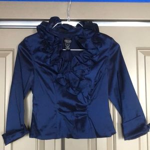 Xscape cocktail jacket Dark Blue